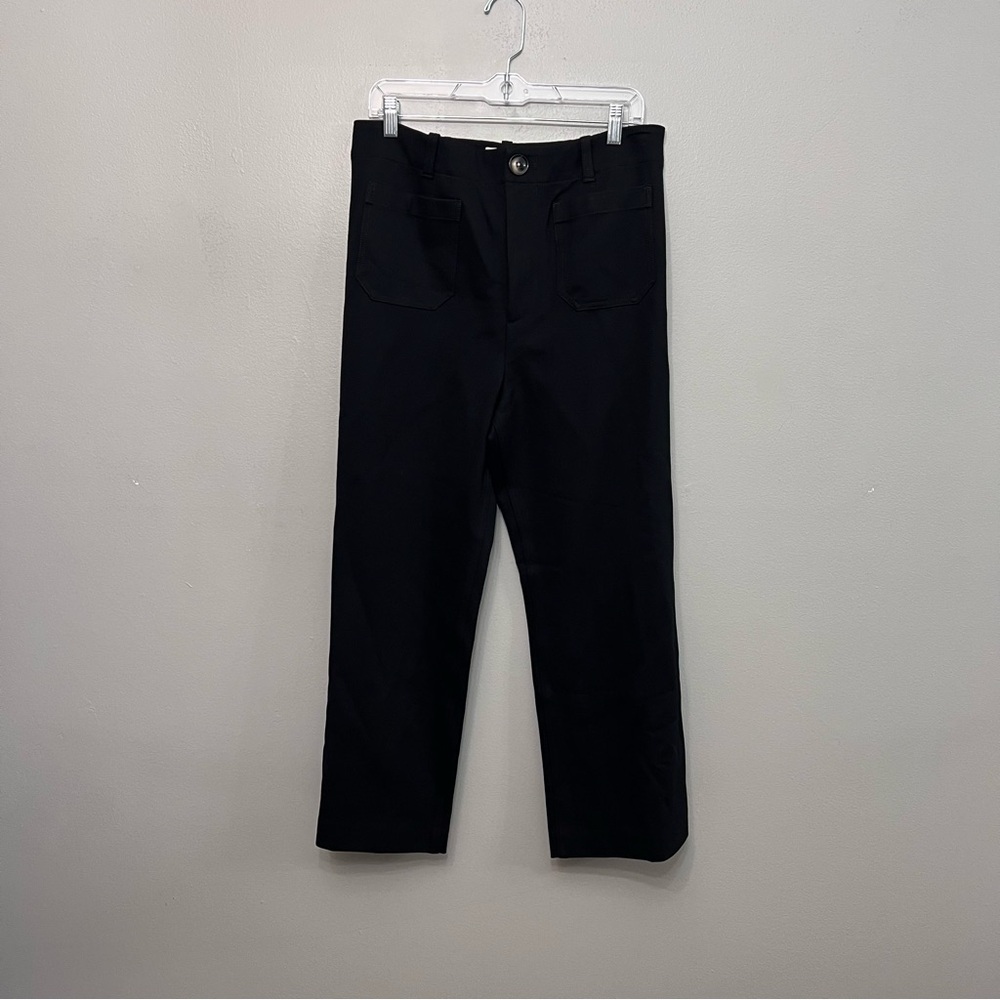 Anthropologie Women’s Black Casual Dress Pants Stretchy Size 12
